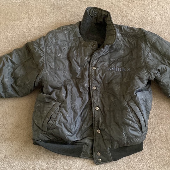Amazing rare Avirex reversable jacket - Picture 2 of 3